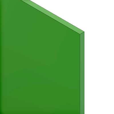 MODULAR SOLUTIONS PVC PANEL&lt;br&gt;1/4&quot; X 48&quot; X 96&quot;, GREEN